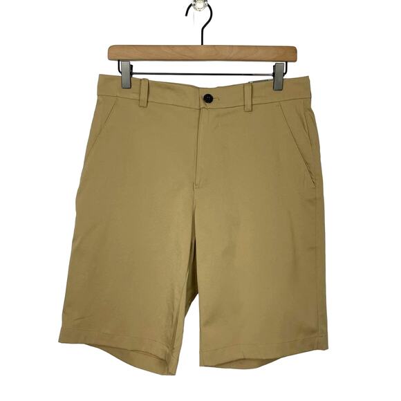 MSX by Michael Strahan | NWT Tan Khaki Performance Chino Shorts - Picture 2 of 10